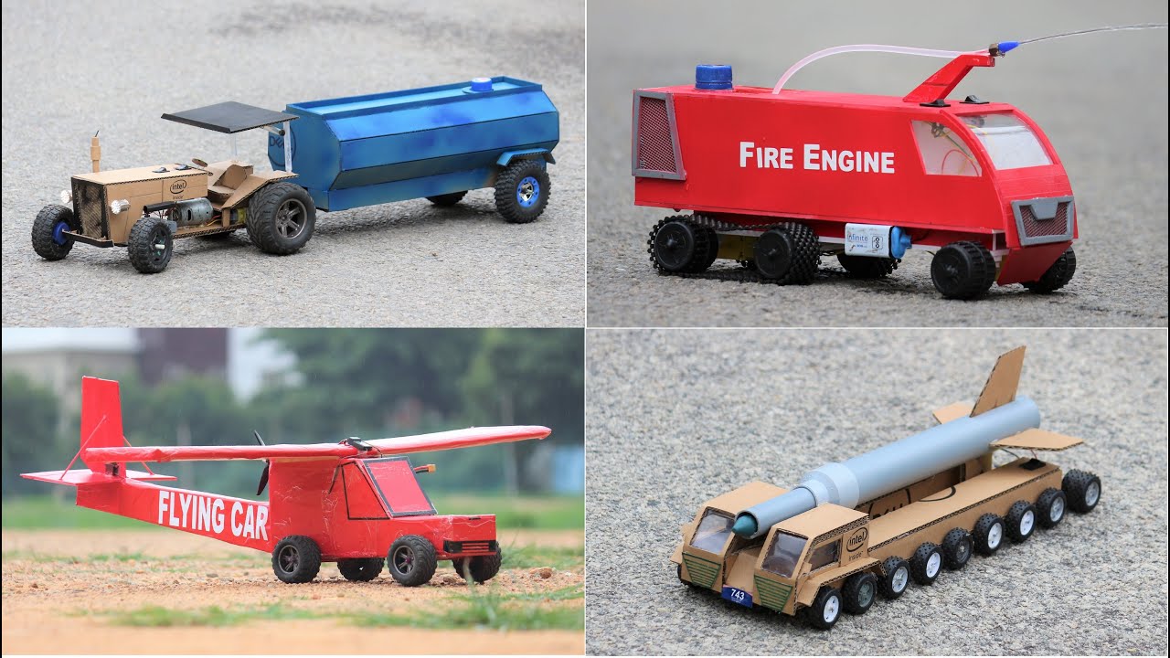 4 Amazing things you can do at home / Awesome DIY Toys / Homemade Toys
