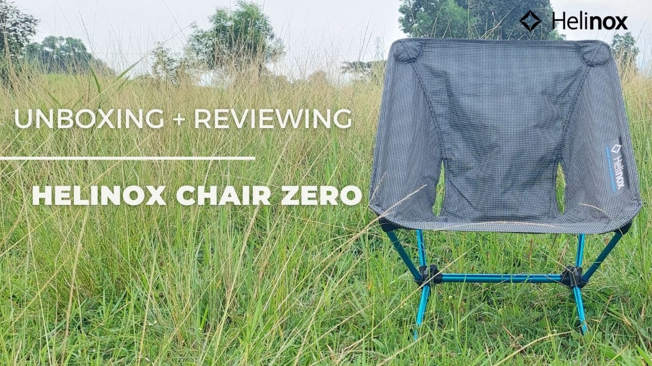 HELINOX CHAIR ZERO | СВЕРХЛЕГКИЙ РЮКЗАЧНЫЙ СТУЛ | САМЫЙ ЛЕГКИЙ И УДОБНЫЙ СКЛАДНОЙ СТУЛ
