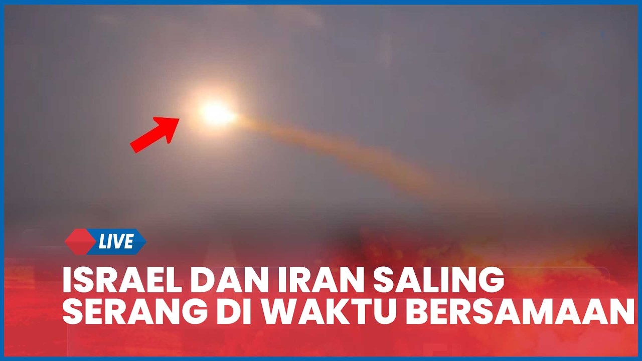 Balasan Langsung Iran saat Teheran Digempur Israel: Tel Aviv Keos Dihujani Rudal, Warga Panik