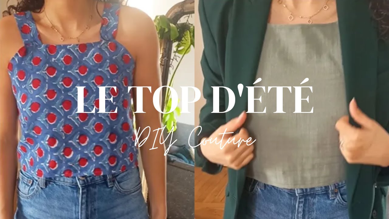 # 18 | Tuto pour coudre un top d’été sans patron