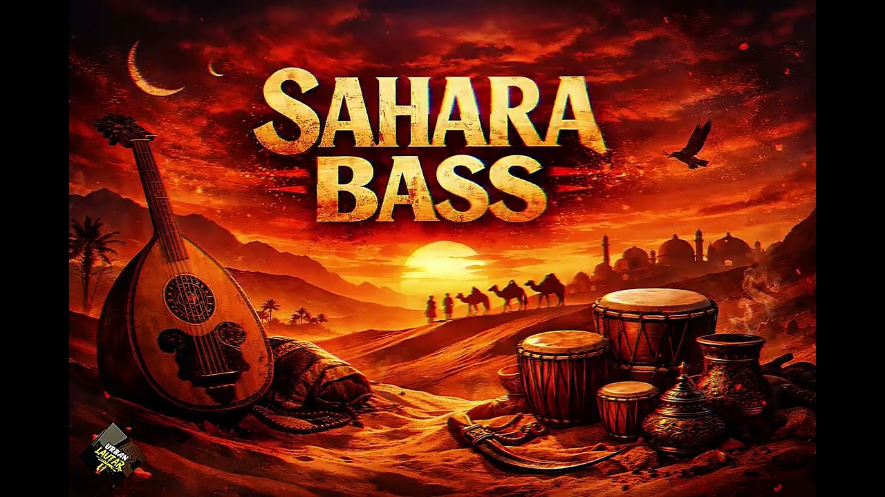 Sahara Bass |  Afro Tribal Arabian Trap Instrumental 🎵 (Official Video Music)