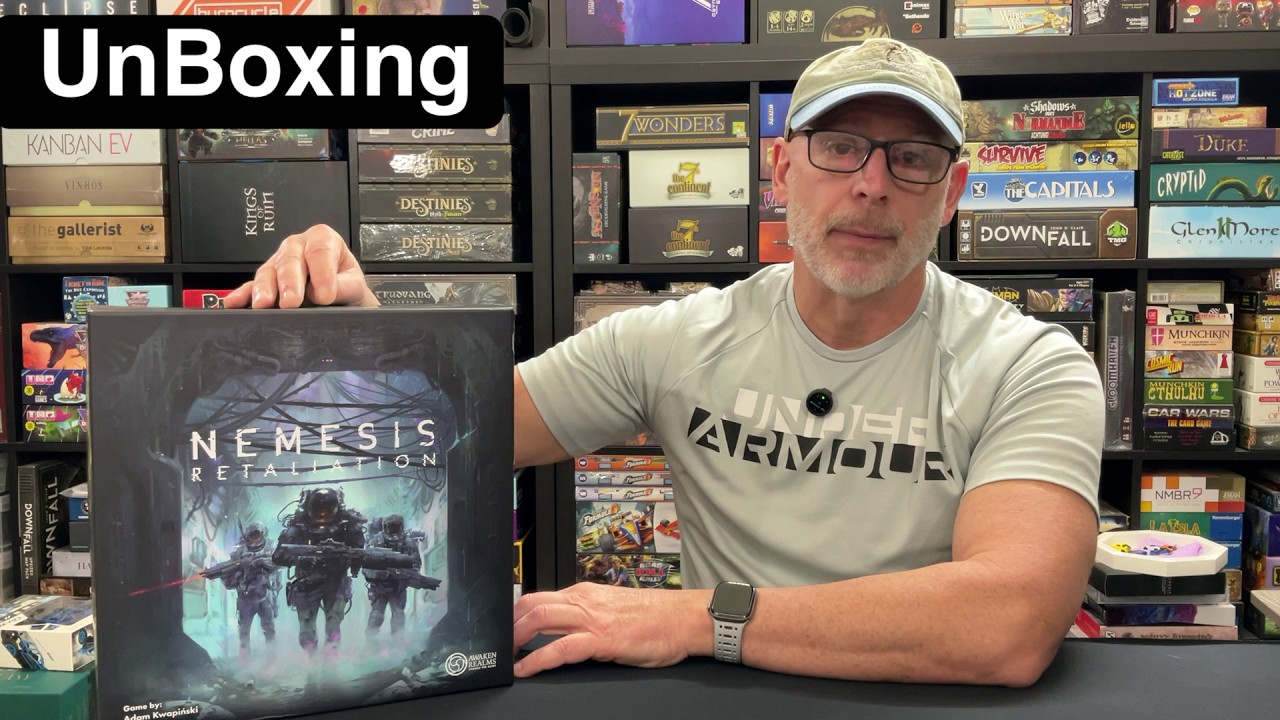 TDG: Распаковка игры Nemesis: Retaliation с Рэем