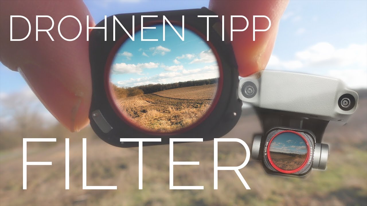 Drohnen Filter für schönere Luftaufnahmen Drohne ND Filter Verlaufsfilter Polfilter