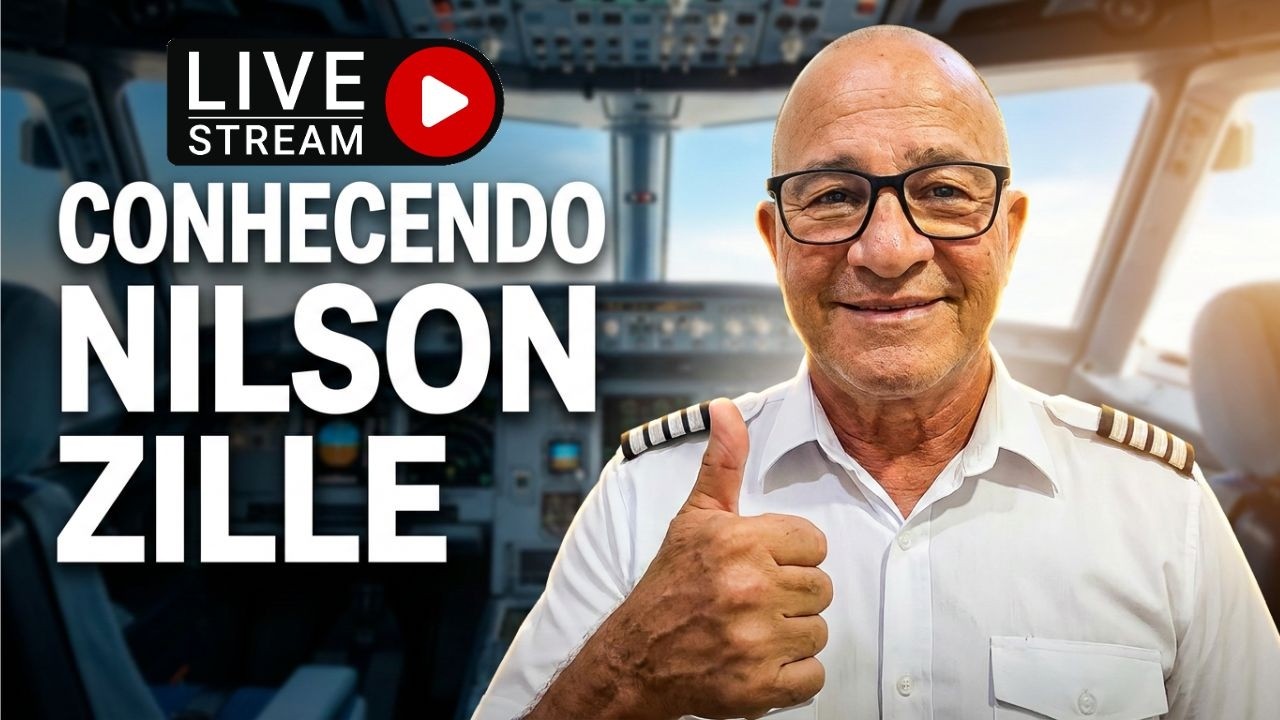 ✅ Conversa Com o Cmte Nilson Zille, Falando de Avia&ccedil;&atilde;o [ EVAER ]