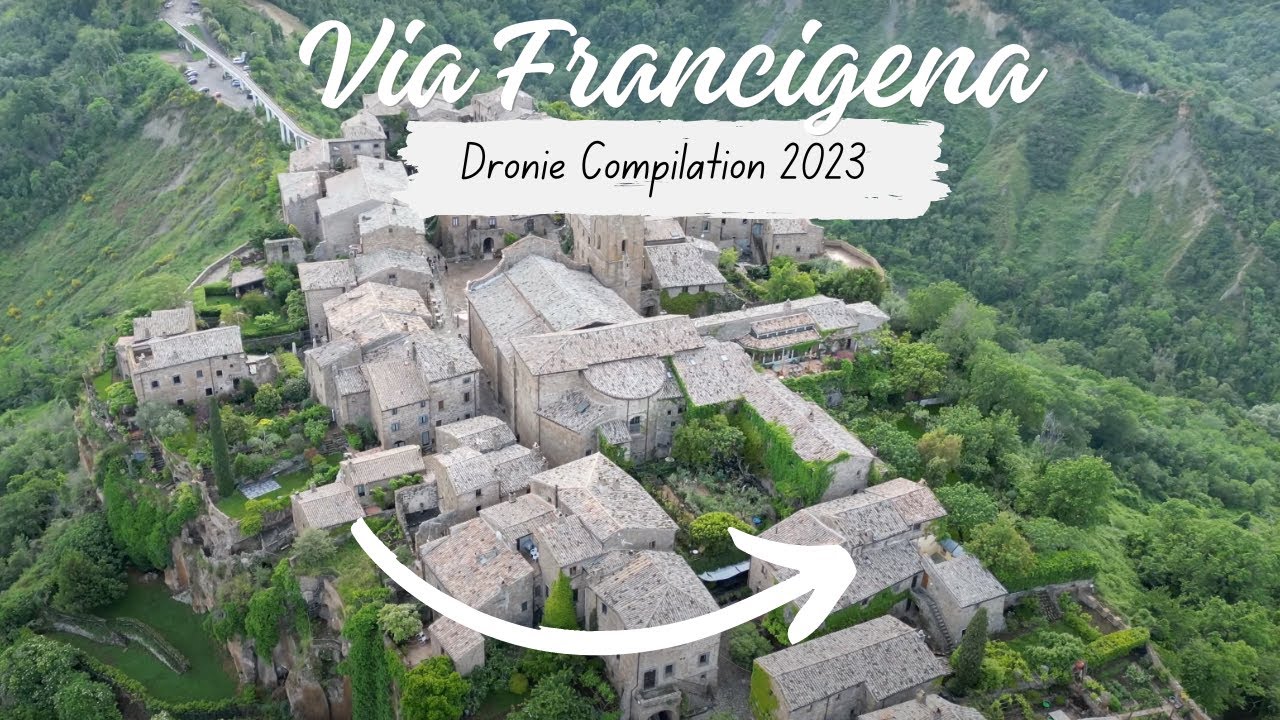 Don&rsquo;t Miss Italy Stunning Views: 4K Drone Tour Of Via Francigena In Tuscany | Hike the Camino