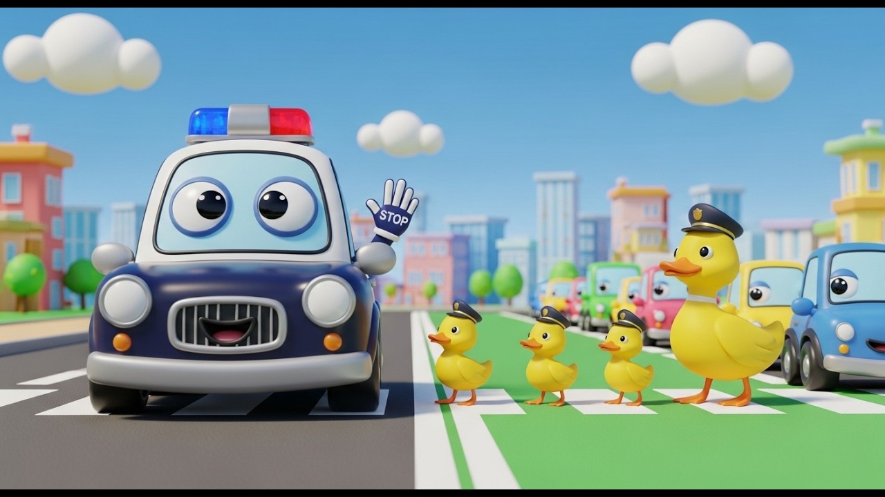 Vehicles Help Animals | Rescue Vehicle Song for Kids | Nursery Rhymes & Educational Children Songs