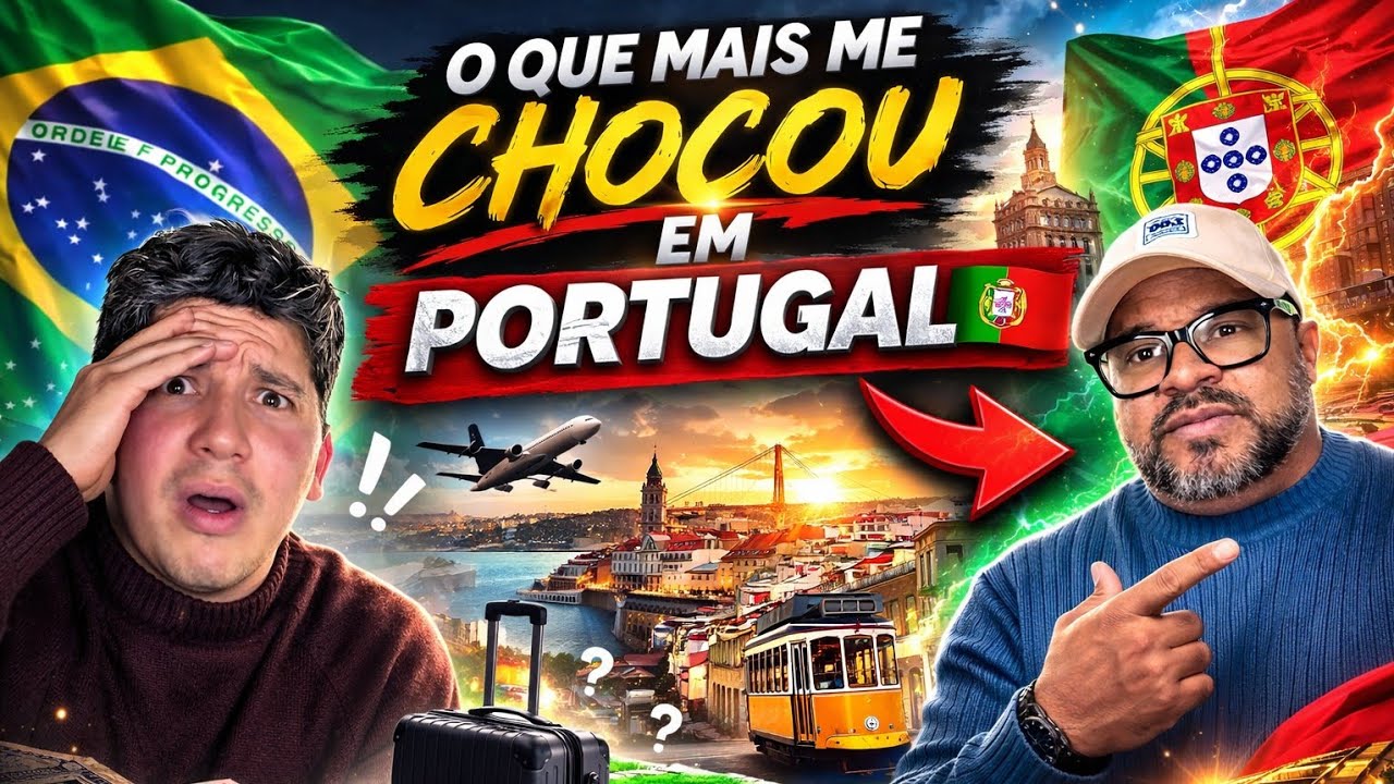 O QUE ME IMPACTOU QUANDO CHEGUEI EM PORTUGAL 🇵🇹? #boboemportugal #portugal 