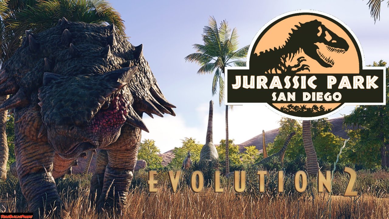HOW TO BUILD JURASSIC PARK SAN DIEGO (Expanded) in Jurassic World Evolution 2 | JWE2 Sandbox Park