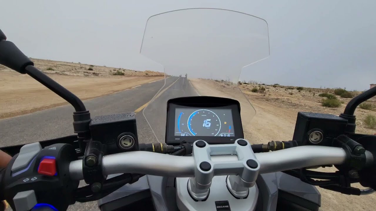Test ride becane x adv 125cc مراجعة دراجة 