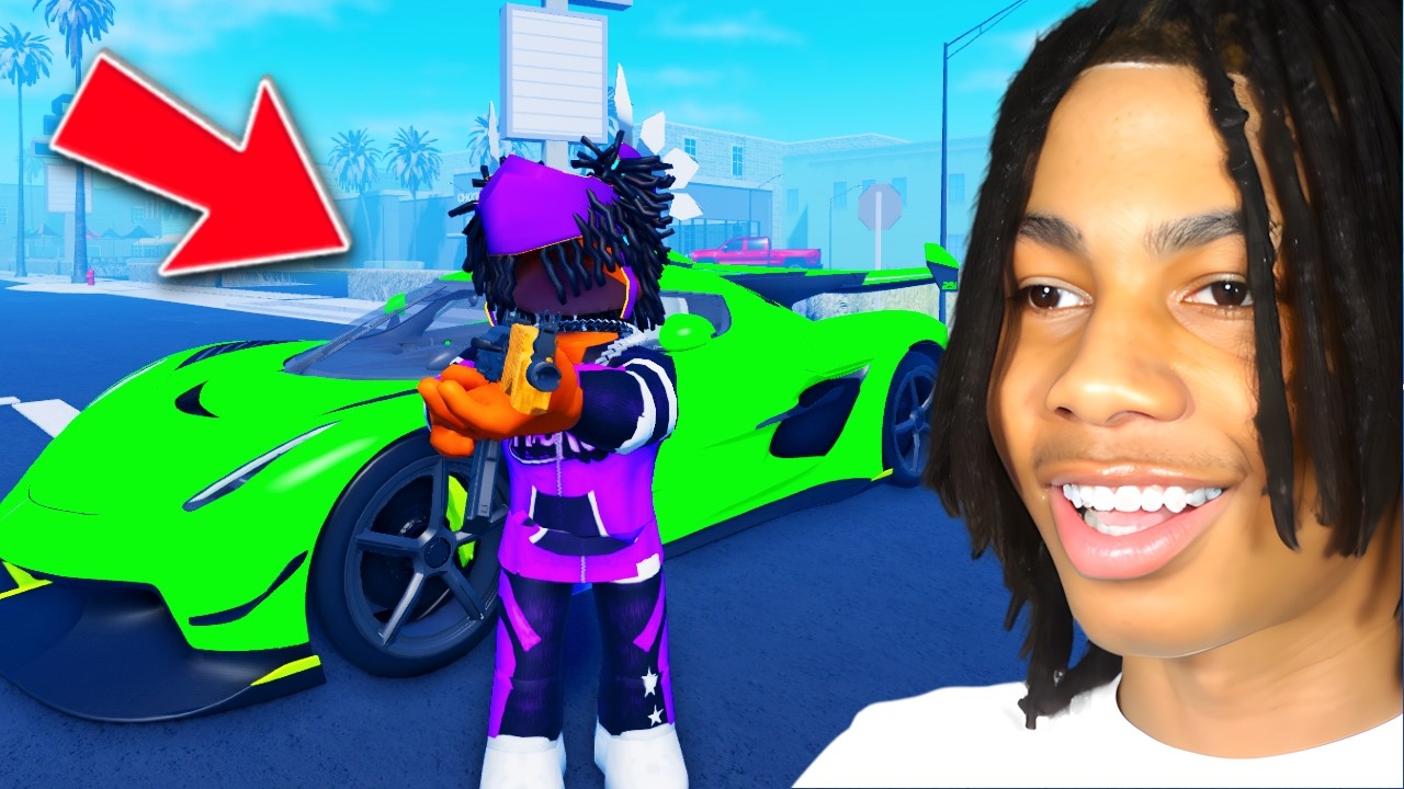 Я стал самым разыскиваемым в Roblox California Shootout.