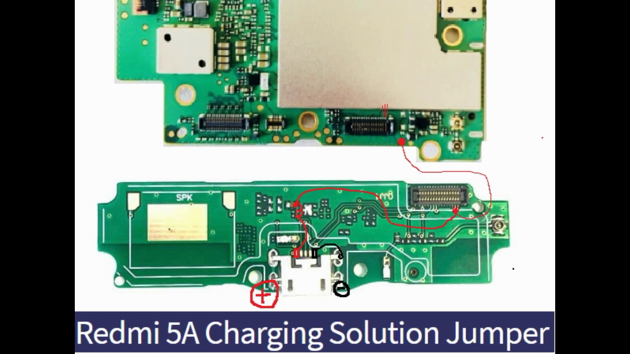 Redmi 5A Charging Solution Jumper
