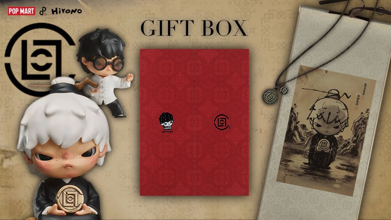 [ASMR] Pop Mart Hirono x CLOT Gift Box Edition | Full Set Blind Box Unboxing