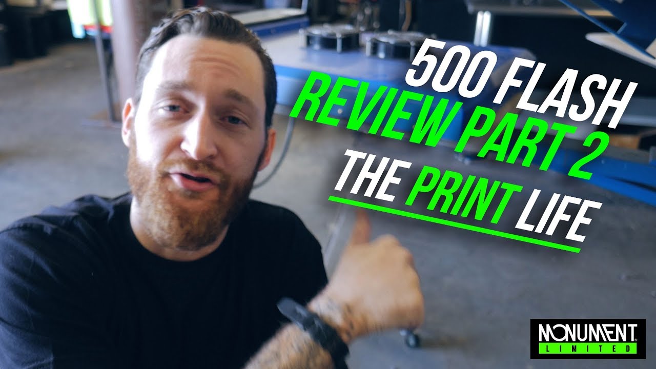 Screen Printing Product Review Part 2 Cheap Screen Print Flash Review