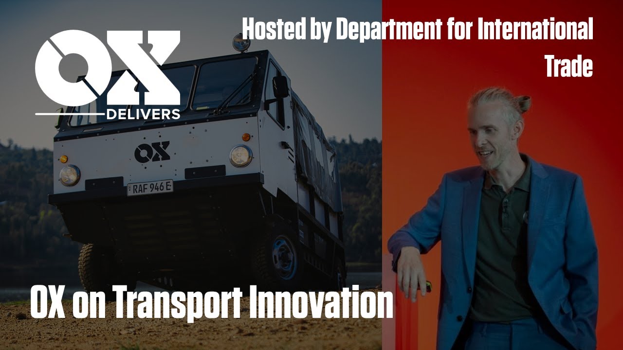 OX MD talks transport innovation at the Commonwealth Business Hub