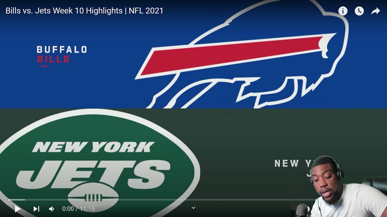 Bills vs. Jets Week 10 Highlights | NFL 2021