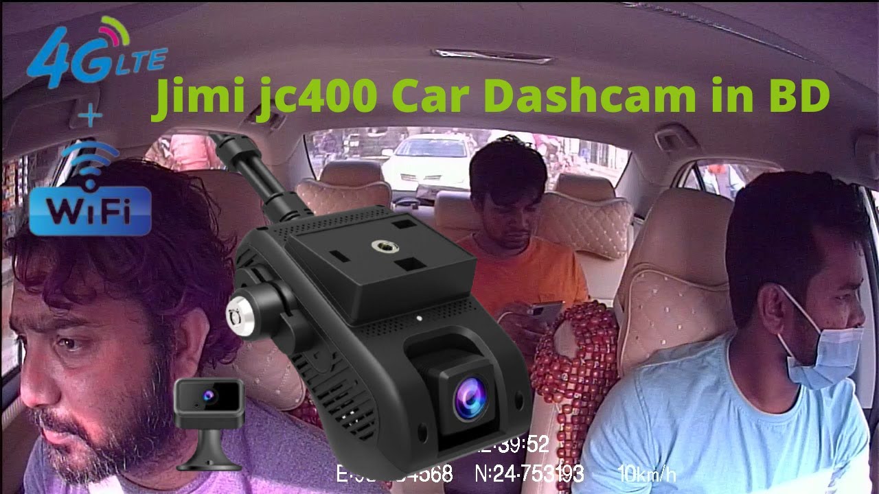 Jimi jc400 4g car dashcam 1080p in Bangladesh | jc400 Jimi 4g DVR, fleet management dashcam