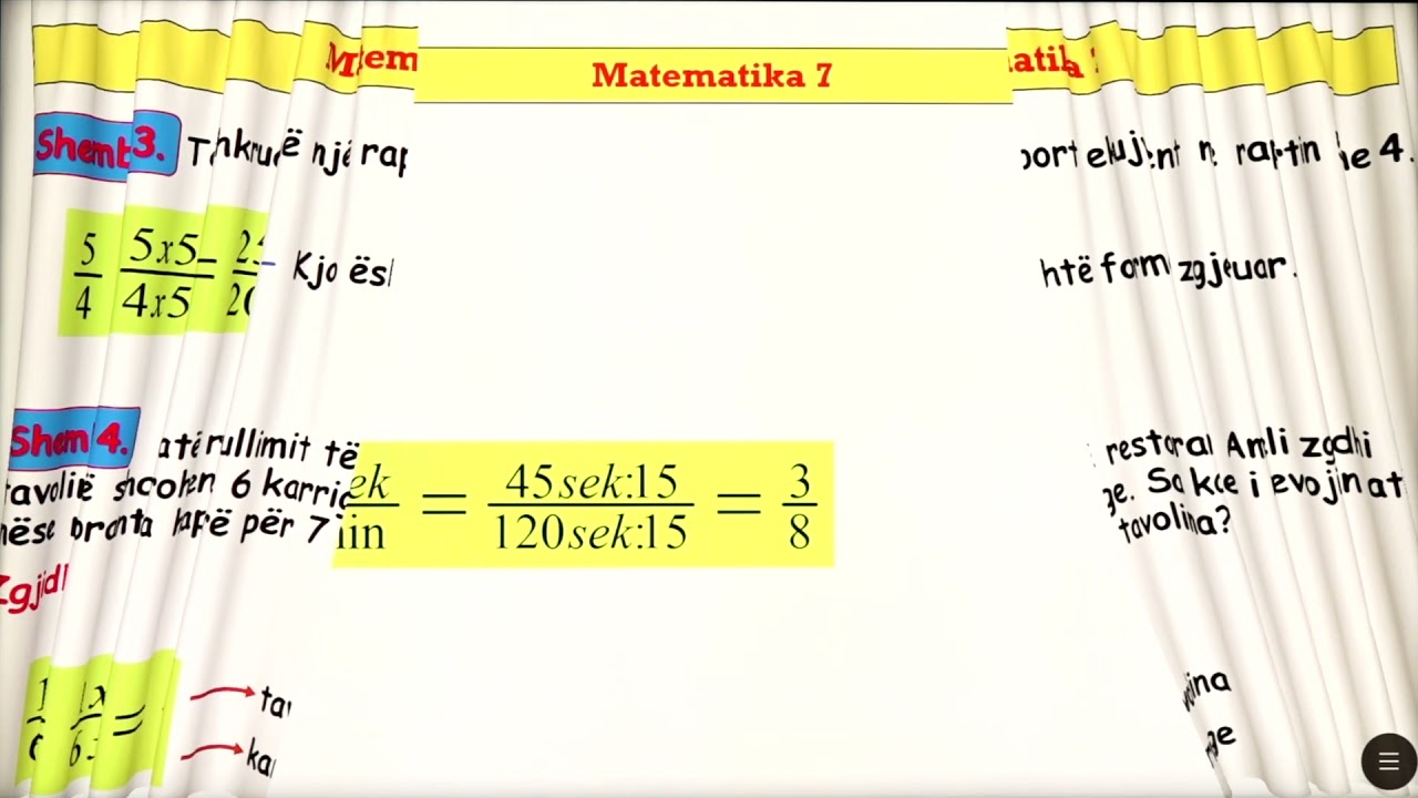7 02 048 - Java e dymbëdhjetë - Matematikë - proporcioni   numrat përpjestimor