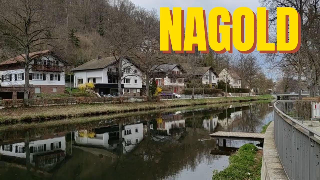 Nagold in the Black Forest /Nagold in the Black Forest NAGOLD / GERMANY, CITY ON THE RIVER