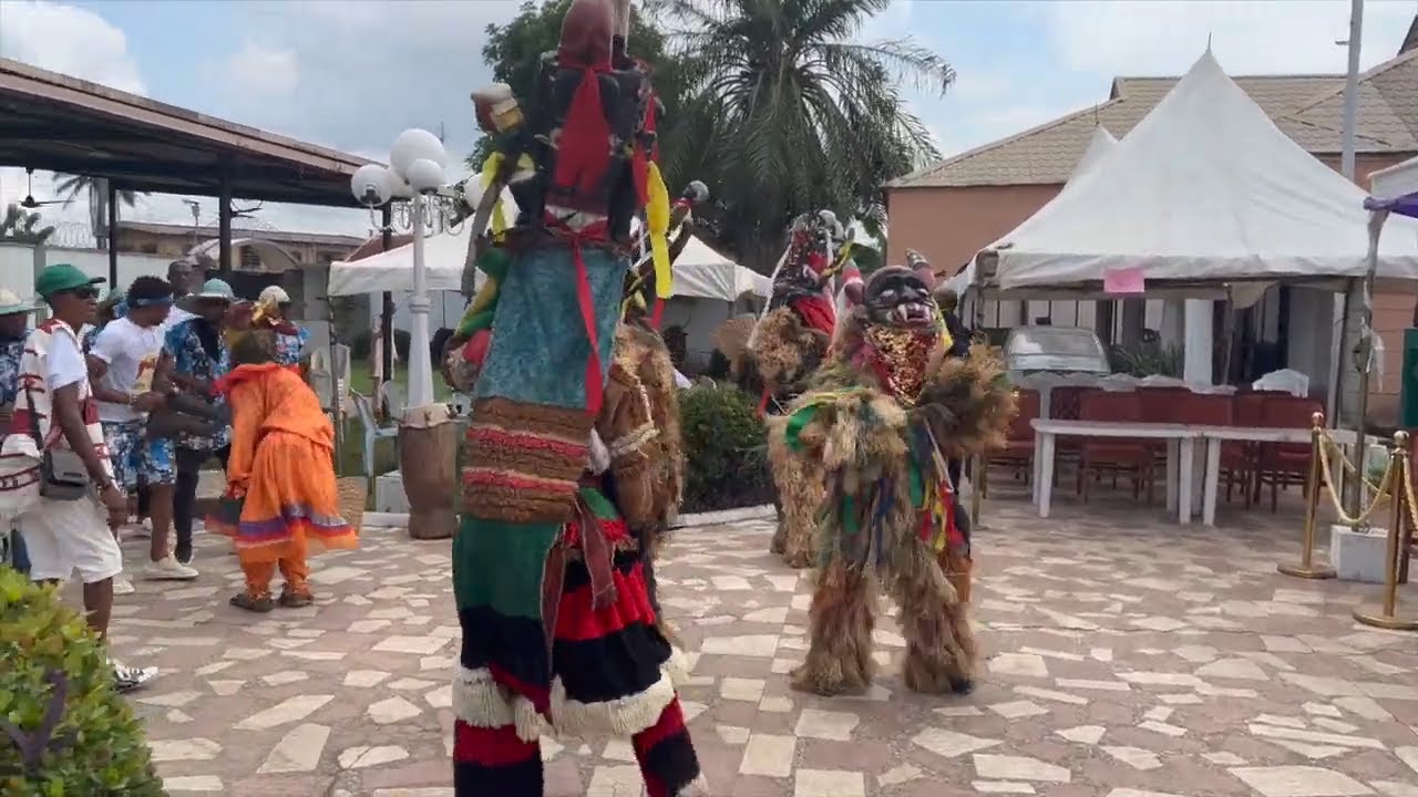 Witnessed the Prestigious Olinzele Ceremony in Asaba - Delta state Nigeria.