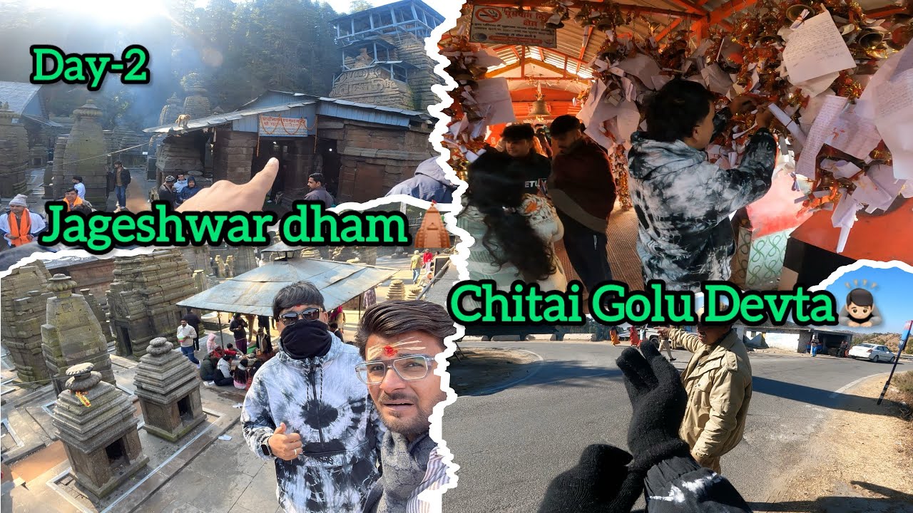 Jageshwar dham & Chitai Golu devta 🔱| full vlog🙏