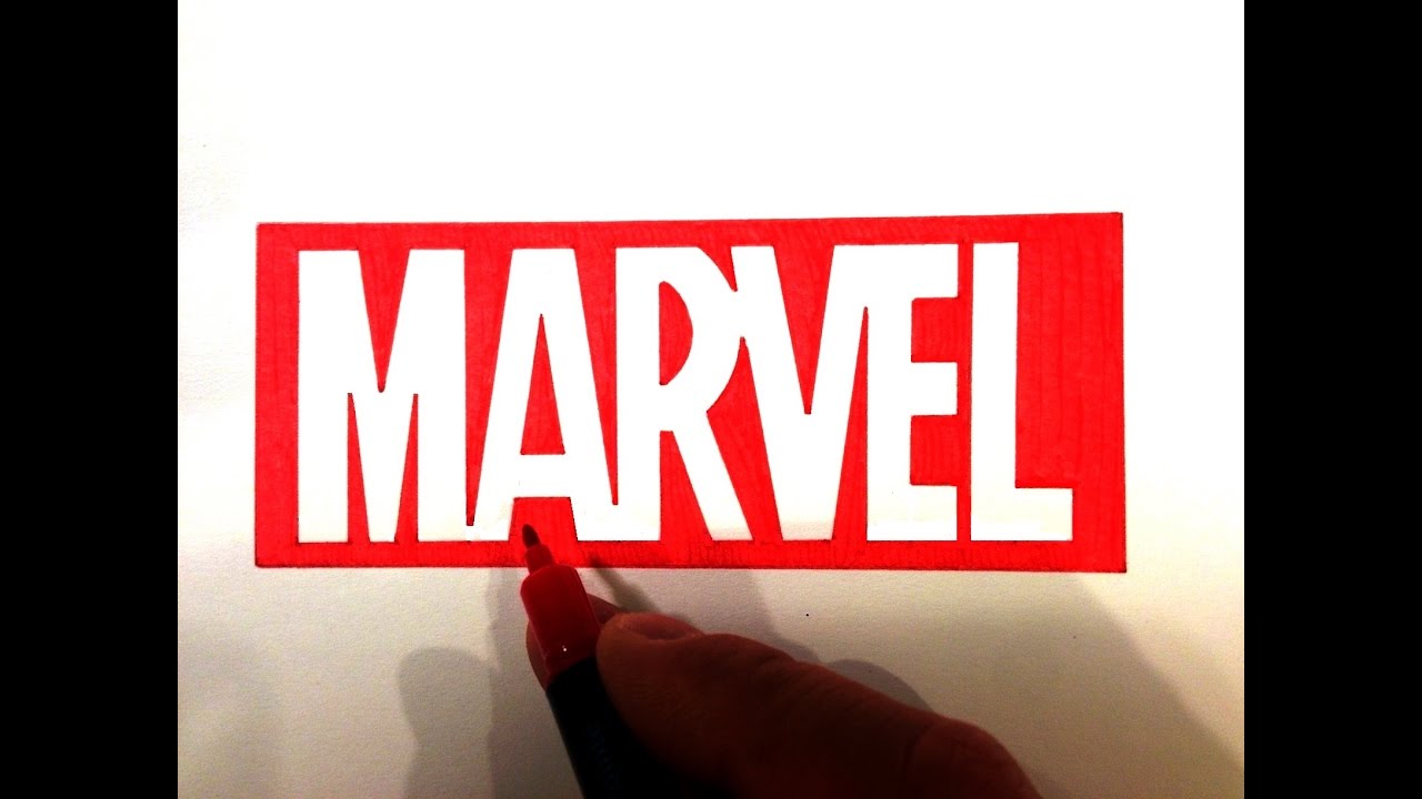How to Draw the MARVEL Comics Logo