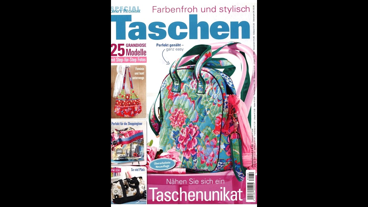 Lena special PW030 taschen Magazine with sewing patterns in german
