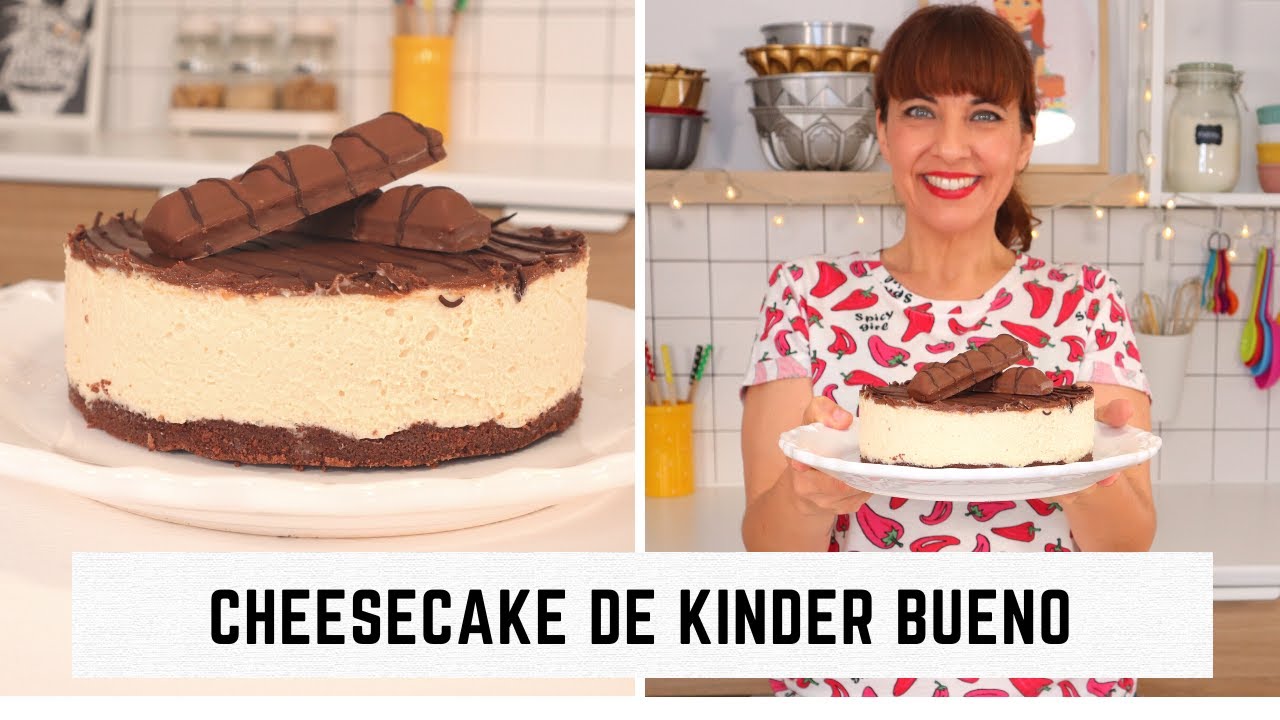 Cheesecake de Kinder Bueno