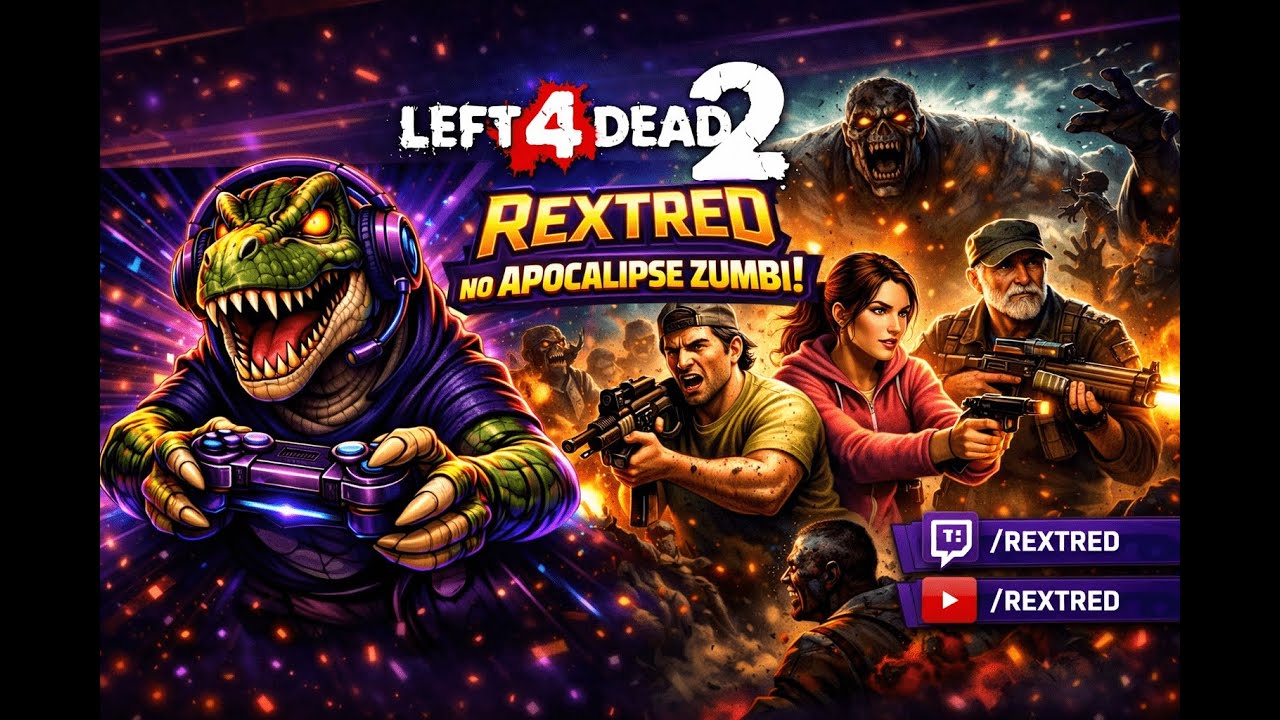 LEFT 4 DEAD 2 com os amigos - live twitch