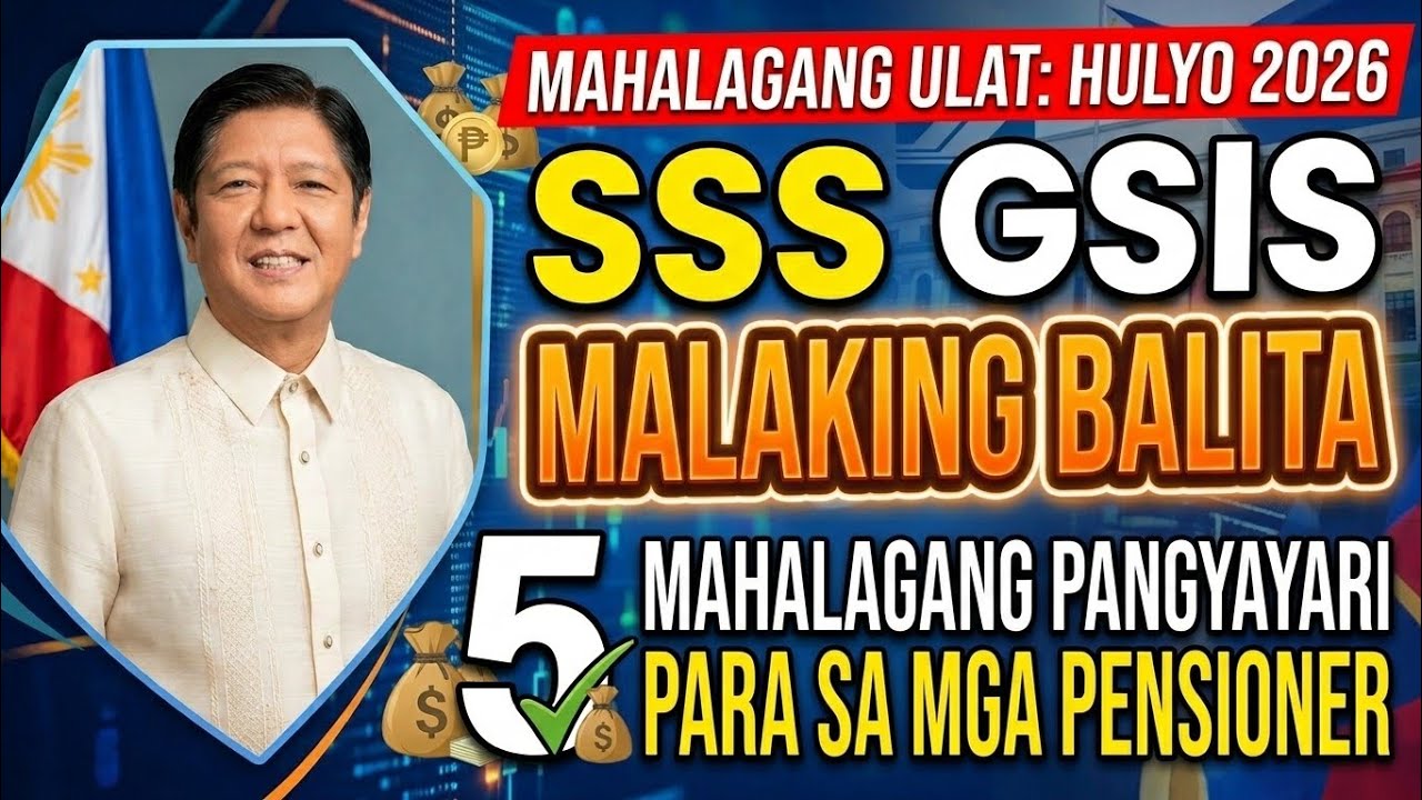 SSS GSIS Pension July 2026 &mdash; 5 Badi Khabren Jo Har Pensioner Ko Pata Honi Chahiye!