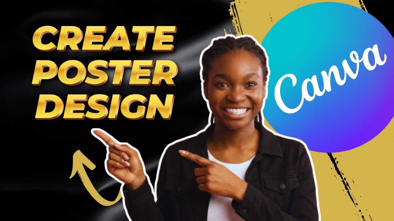 Creating an Eye-Catching Poster in Canva | Canva for Beginners Day 23