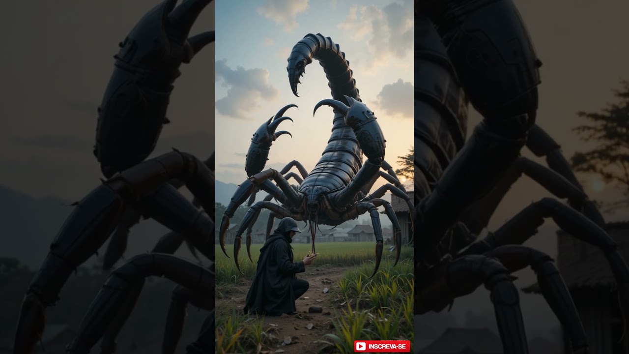 O Escorpi&atilde;o Pregui&ccedil;oso que se Tornou um Her&oacute;i &ndash; Uma Hist&oacute;ria Chocante 😭 #ai #snake #scorpion