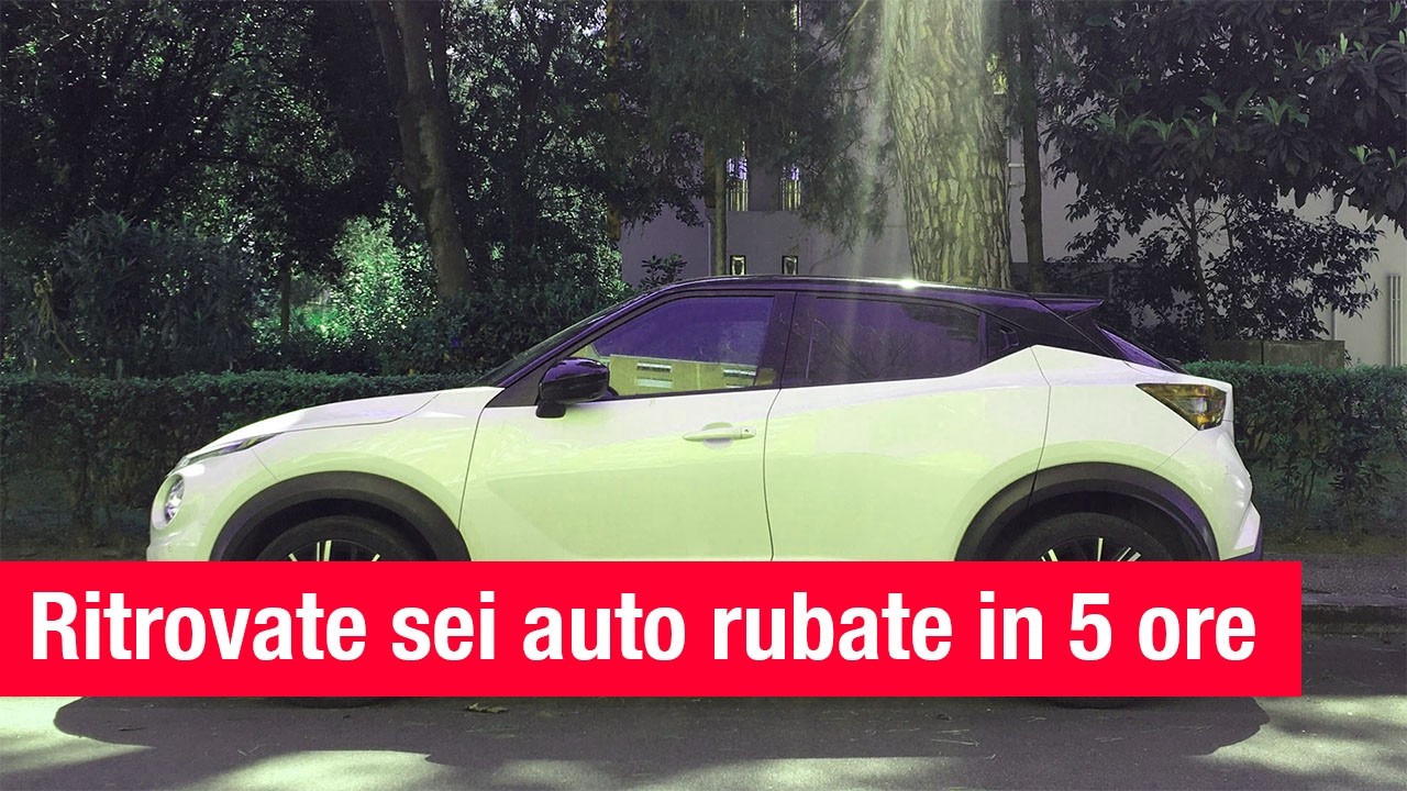 A Roma ritrovate in 5 ore sei auto rubate (Fiat Panda, Dobl&ograve;, 500, Nissan Juke, Lancia Y).