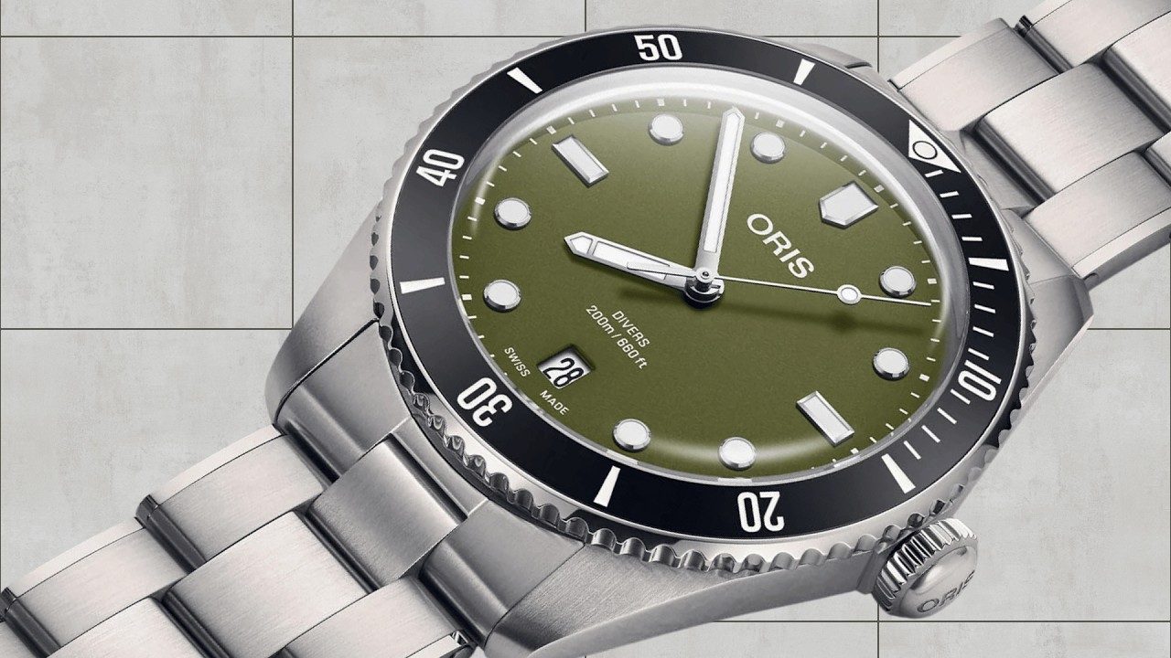 Новые Oris Divers Date оливкового цвета &mdash; лучшие дайверские часы Oris на сегодняшний день?