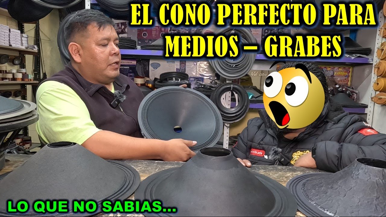 NO QUIEREN que SEPAS esto Los que REPARAN BOCINAS😱POR FIN se REVELA CUAL CONO🔊te SIRVE MEJOR