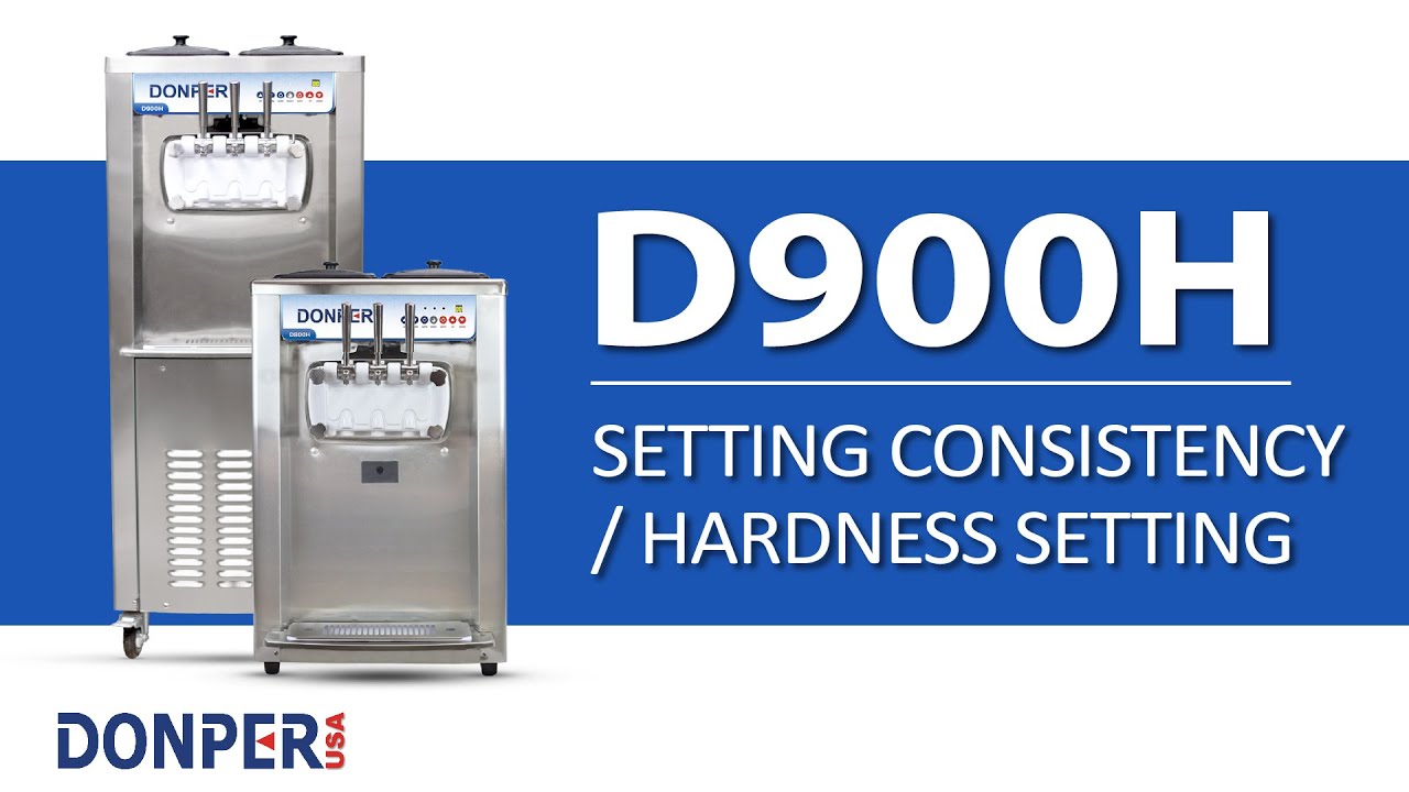 D900H, D900, D800H, D800 - Setting Consistency (Hardness Setting)