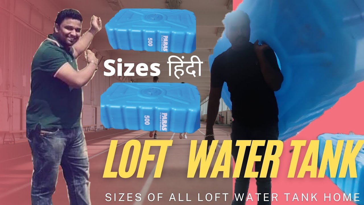 All loft water tank size height length width  hindi chart   #loftwatertank #squarewatertank #plumber