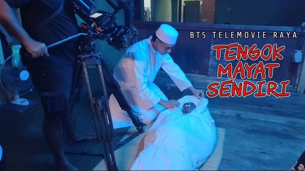 BTS Telemovie Raya Kasihnya Ibu - Haris Hamdan tengok mayat sendiri 