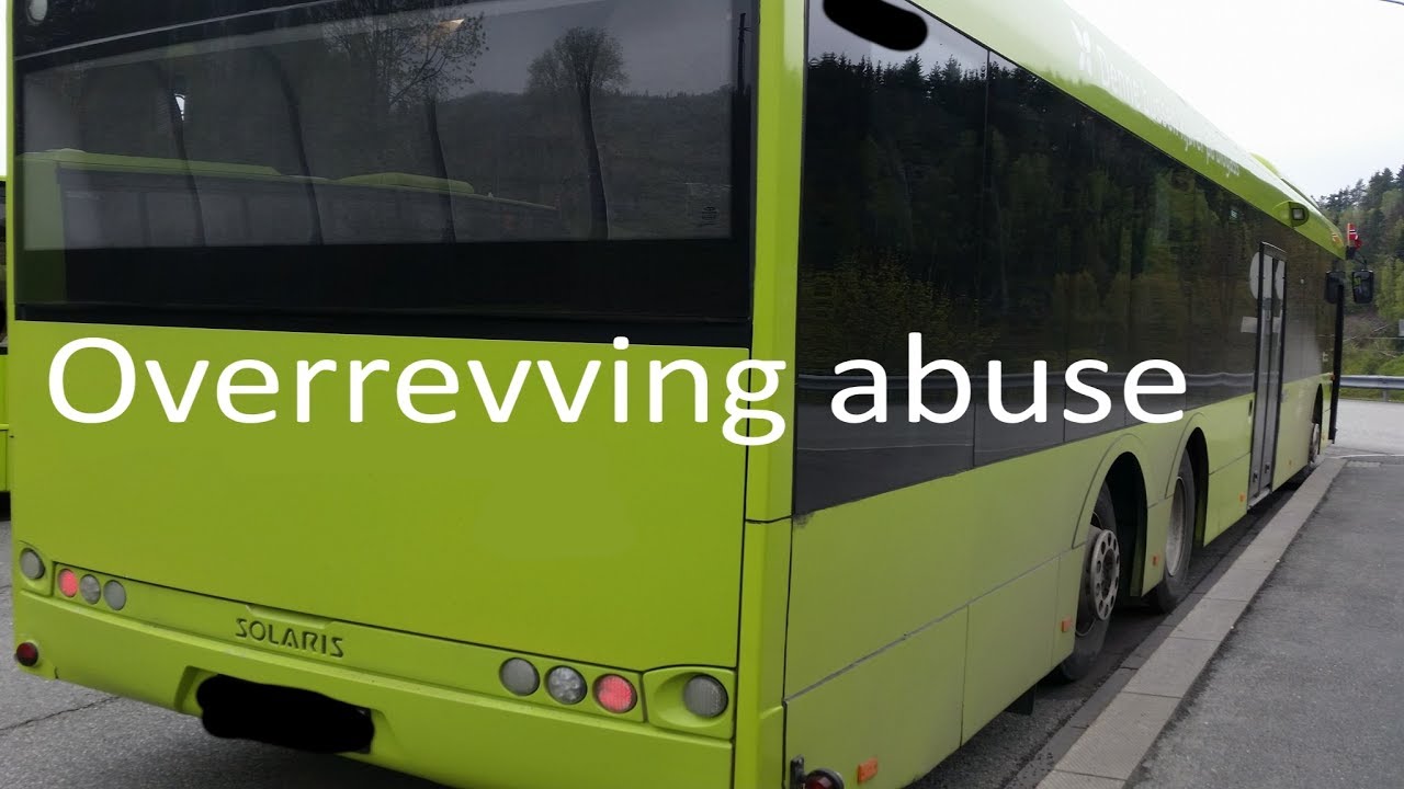 OVERREVVING HOLD-GEAR abuse (Solaris Urbino 15 CNG)