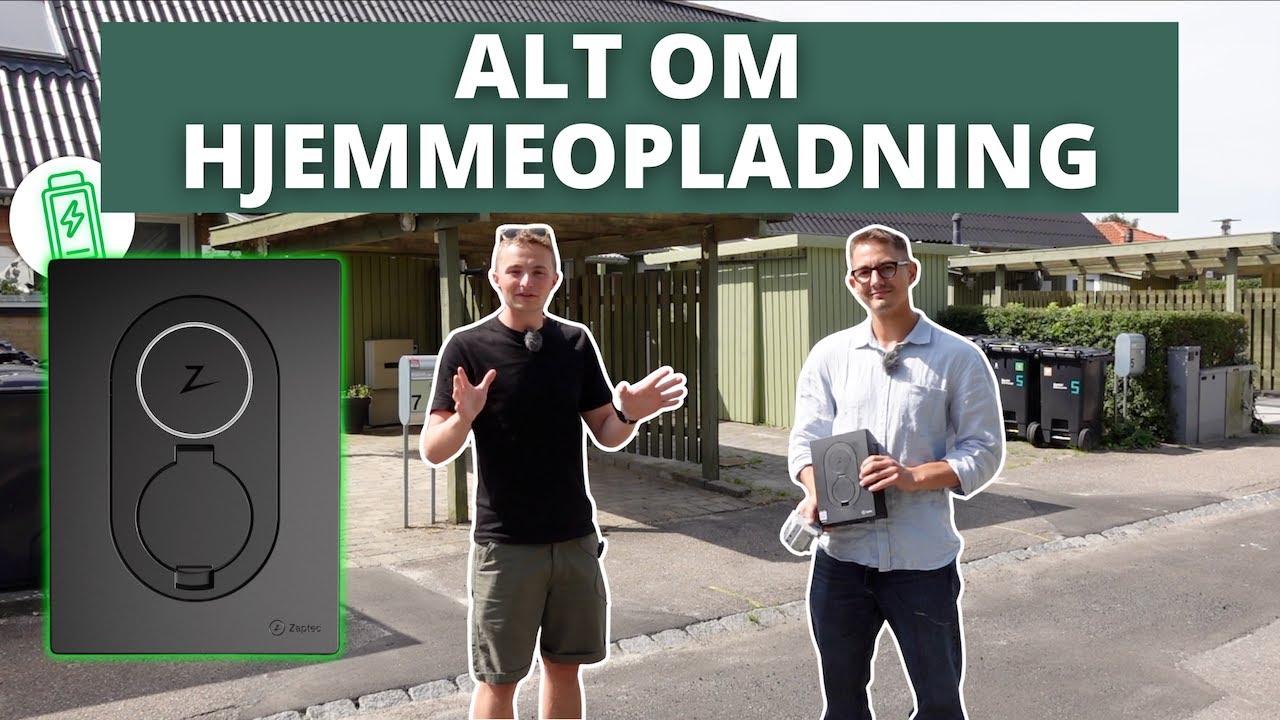 Så NEMT er det at få opsat en ladeboks derhjemme... (Reklame for Greenbow)