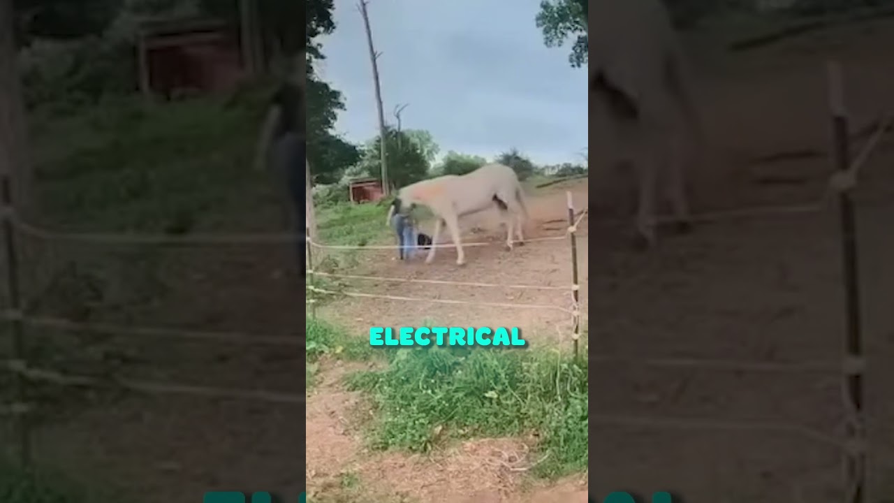 Женщина стала свидетельницей удара молнии😱