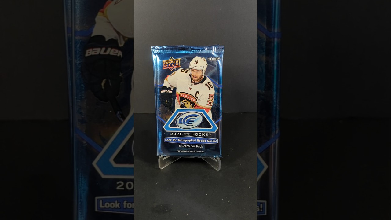 2021-22 UPPER DECK ICE HOCKEY &times;2 HOBBY PACKS BREAK 🧊 ROOKIE AUTOGRAPH HIT! 💫 #hockeycards #upperdeck