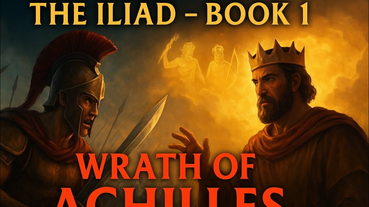The iliad by homer| Book 1 Summary in Hindi| Characters, Themes & Background | #iliad #literature 