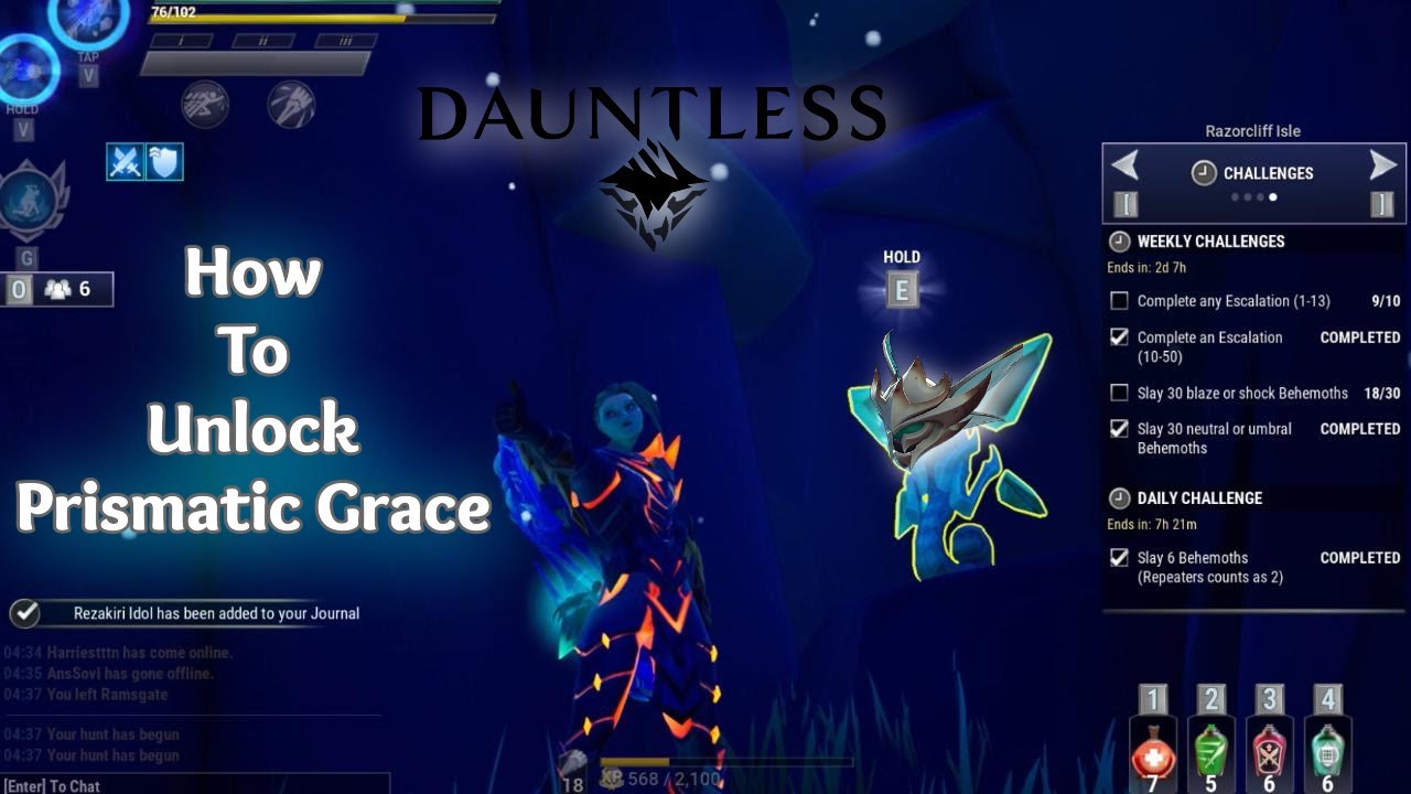 Dauntless - How to Unlock Prismatic Grace | วิธีปลดล็อค Prismatic Grace