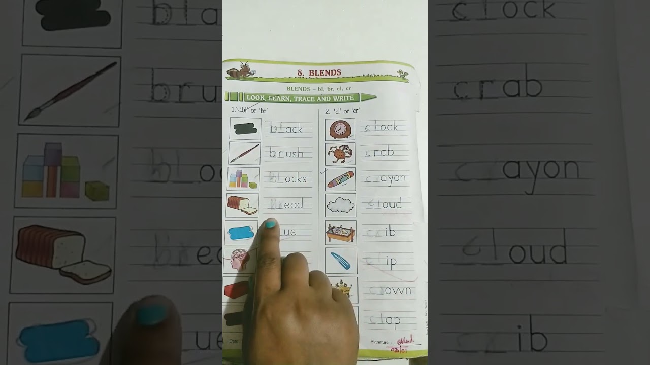 blends-bl-br-cl-cr #shorts #youtuber #easylearning100 %