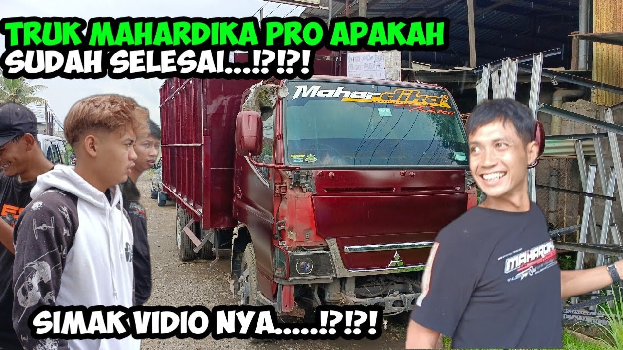 UPDETE TRUK MAHARDIKA APAKAH SUDAH SELESAI!?!? SIMAK VIDIO NYA.