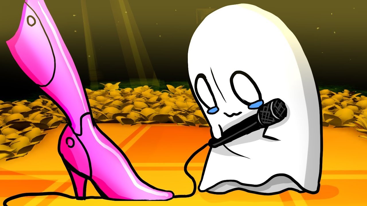 Mettaton & Napstablook Sing! Funny Cinematic Undertale AU Animation Roleplay