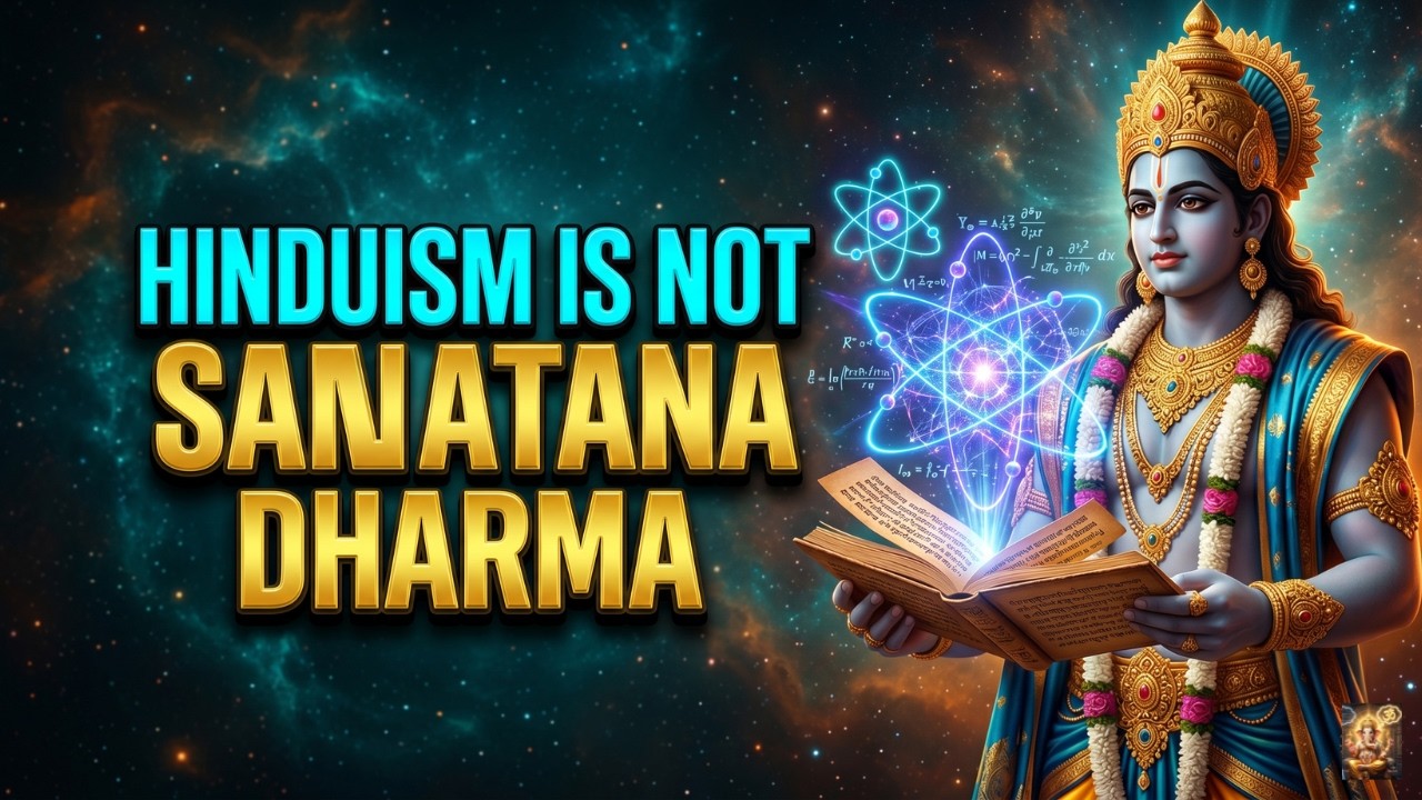 Hinduism is NOT Sanatana Dharma (The Universal Code)