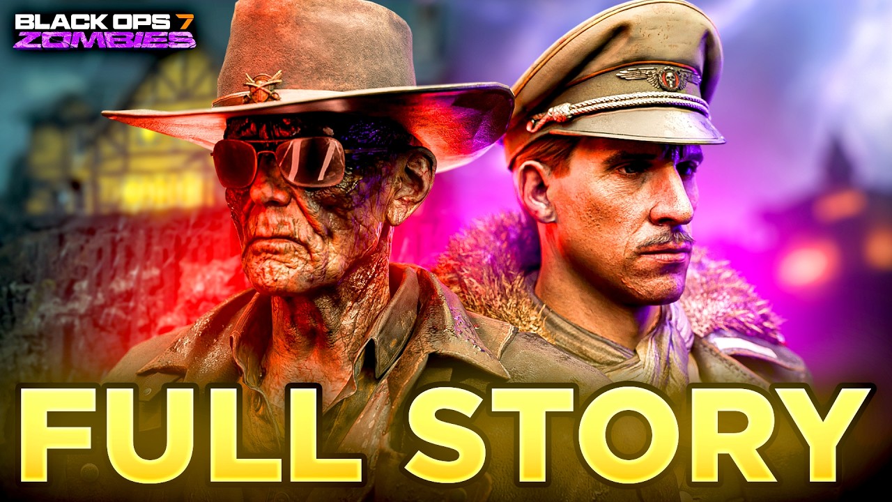 Entire Black Ops 7 Zombies Storyline Explained! (BO7 COD Zombies Dark Aether Story)