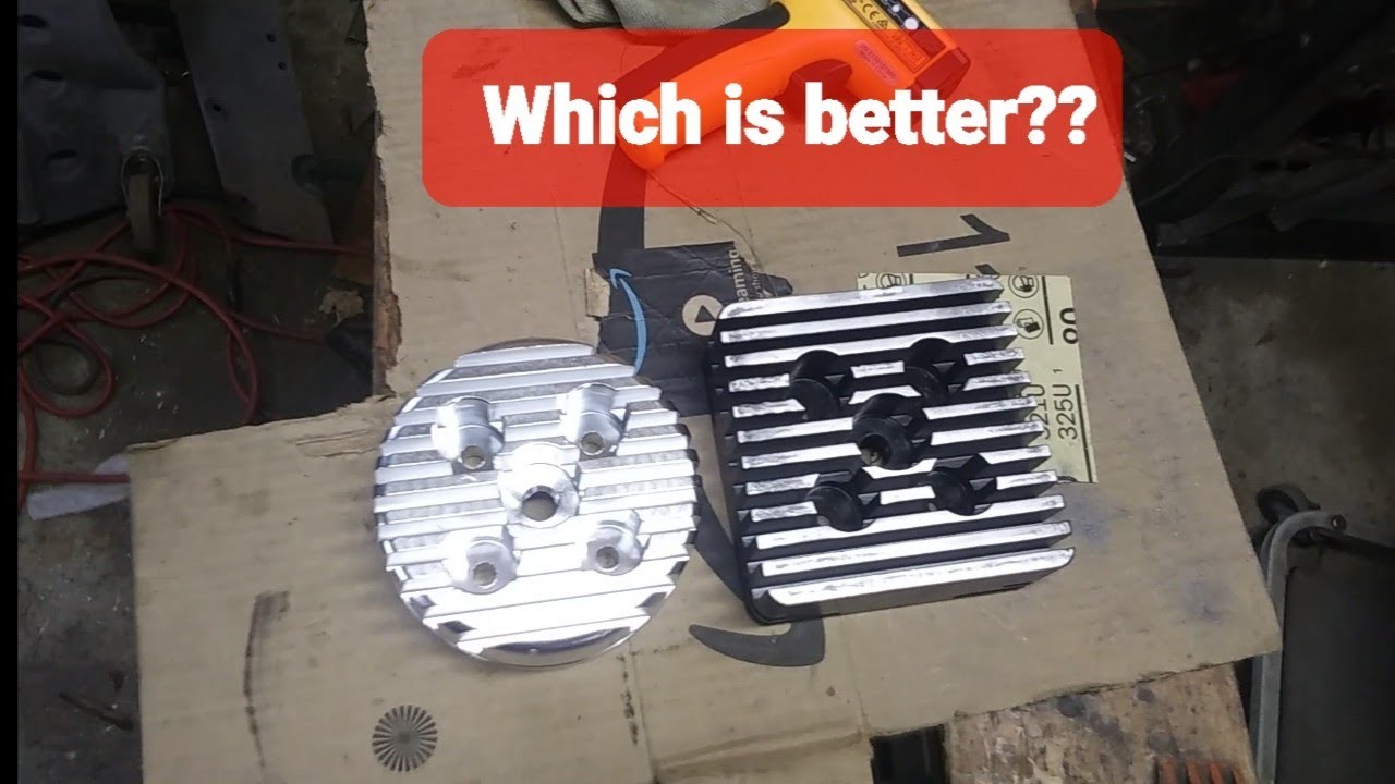Motorized bike-do cnc racing heads really help?let's find out!