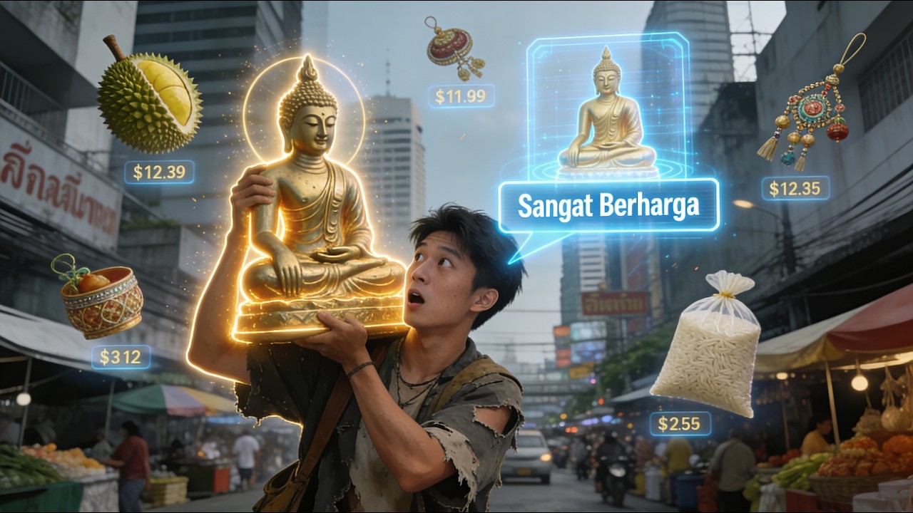 【PENUH】🔥Mata Buddha Lihat Harta, Kuasai Pasar Gelap Thailand – Untung Besar, Naik Puncak!
